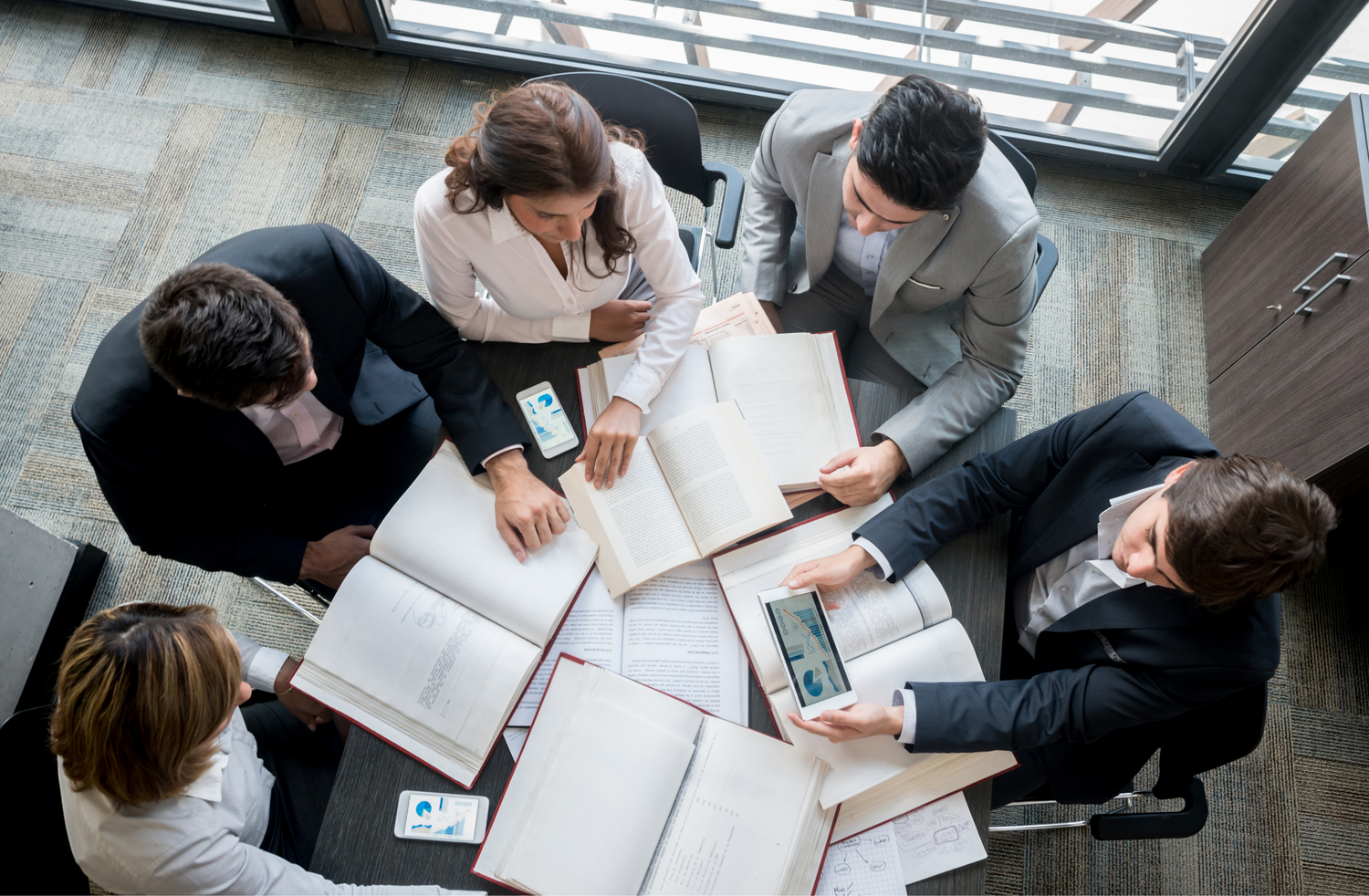 Market research interview and participant discussion