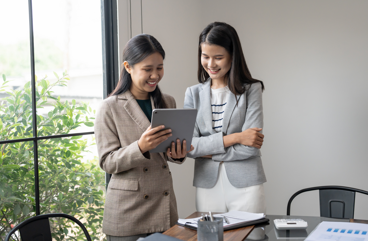 Market research interview and participant discussion