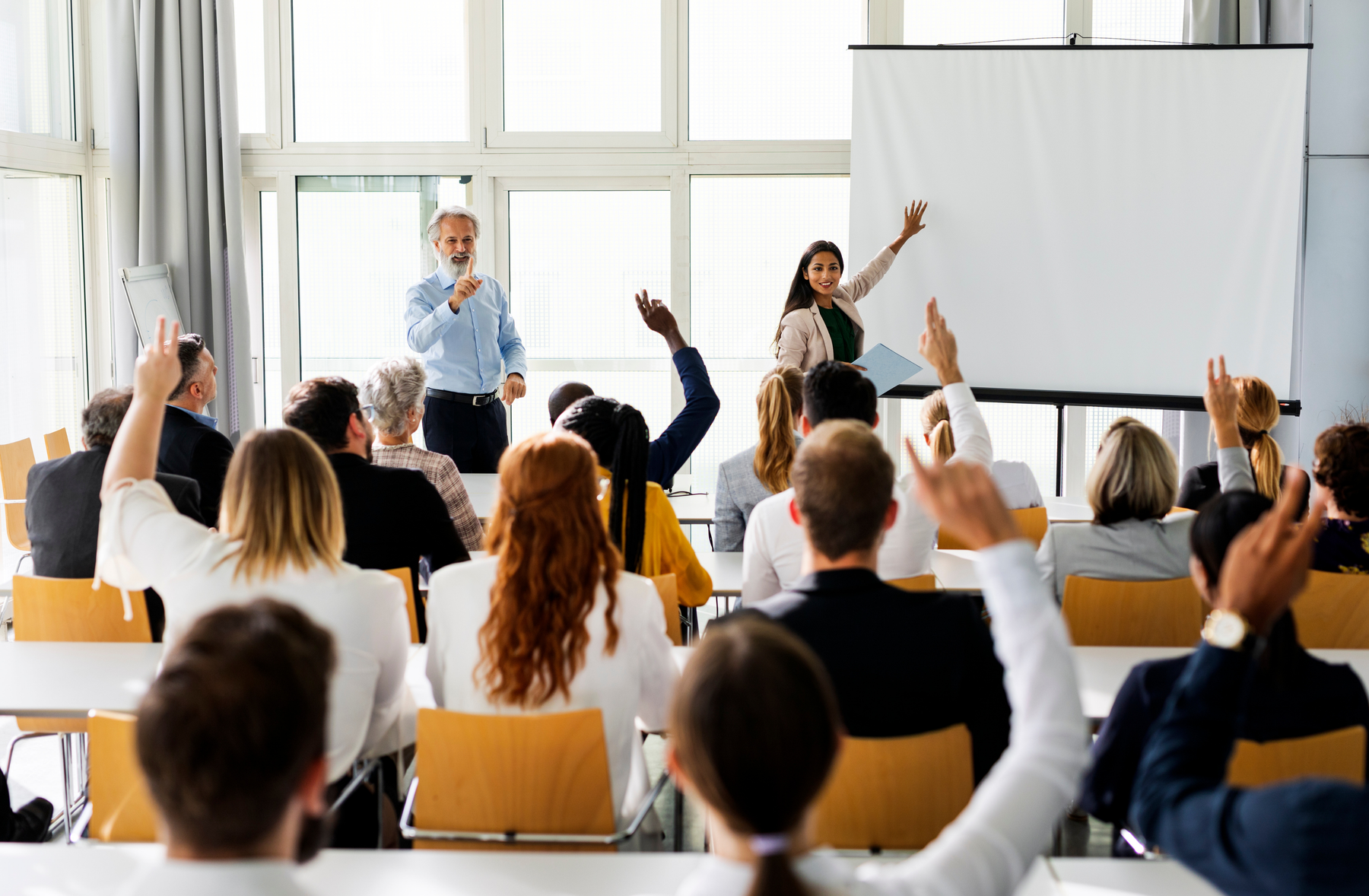 Diverse Austin-area residents and professionals representing local research audiences